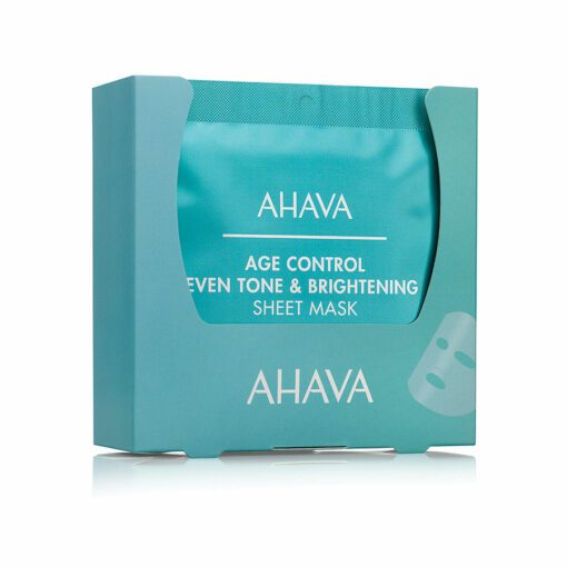 AHAVA Age Control Even Tone & Brightening Sheet Mask - Esthetiek Freja